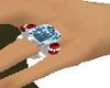 [LSL]blue Gem&ruby ring