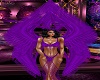Purple Showgirl Feathers