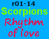 Scorpions Rhythm of love