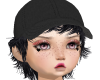 KH*short black and hat