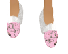 Pink Camo Fur Slippers