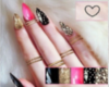 Lia| Nails tattoo rings