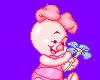 *piglet picking flowers*