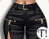 T! Black Flare Pants 2