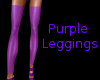 Purple Sheer Leggings