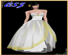 Wedding Dress White-Gold