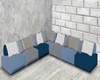 LM Sofa Blue