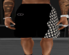 Blk CD10R Shorts