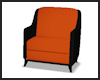 Orange / Black Chair ~
