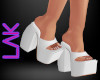 Camila heels white