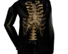 Mr Bones in suit