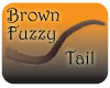 Brown Fuzzy Tail