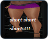 Short Shorts Purple