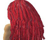 Fire red Aurora Hair