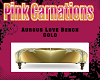 Aurous Love Bench Gold
