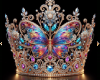 Butterfly queen crown