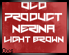 Oxs; Nerina Light Brown
