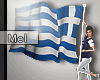 Mel*Greek Flag/Pose