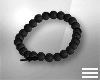 j. Black bracelet