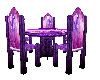 sparkle purple fam table