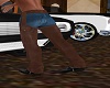jeans w chaps brown