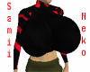 Huge breasted black&red