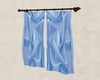 baby blue anim curtain