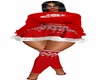 ASL Red XMas Skirt/Socks