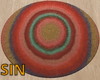 SIN Round Modern Rug