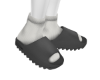 grey sweat slide
