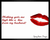 Red Lips & Quote Wall H