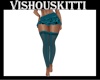 [VK] Teal Lace Skirt