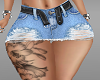 Rena Denim Skirt  + Tatt