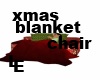 Blanket Xmass Chair