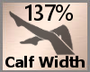 Thick Calf Scale 137% FA