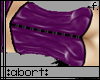 :a: Purple PVC Corset vI