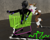 ~TZ~Neon Shopping Cart