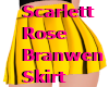 Scarlett Yellow Skirt