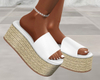 White Summer Sandals