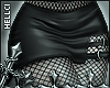 ✮ Heart Leather Skirt