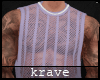 [K] MENS MESH W TATTOOS