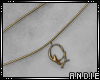 A: Choker "Q" Gold