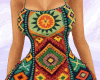 * AZTEC MINI DRESS