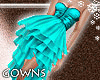 Gown - teal