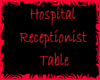 Hospital Reception Table