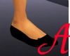 Asi Flat Shoes-Black