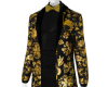 Royal Gold Black Suit