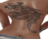 womans dragon tat