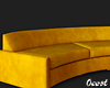 Mustard Long Round Couch