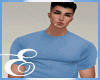 MALE BLUE TSHIRT ℰ
